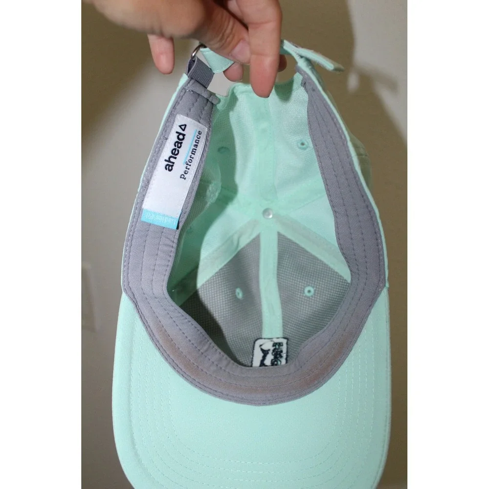 Ahead Performance TPC Sawgrass Mint Green Ladies Golf Hat Adjustable Cap